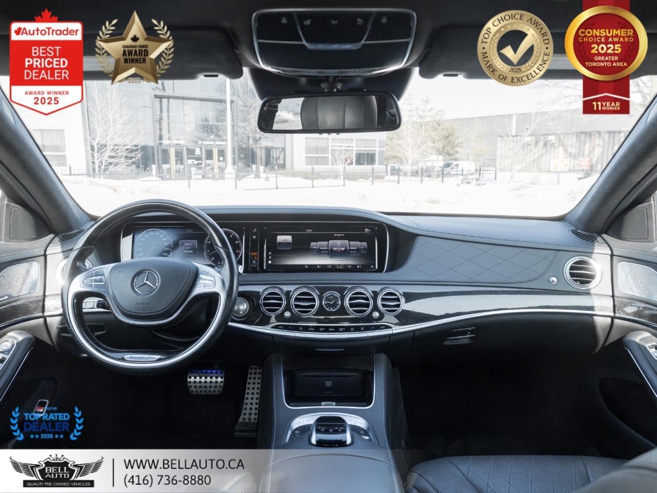 2015 Mercedes-Benz S-Class S550 | AMG PKG | PRM PKG | HUD | BRMSTR | NOACCIDENT Toronto ON