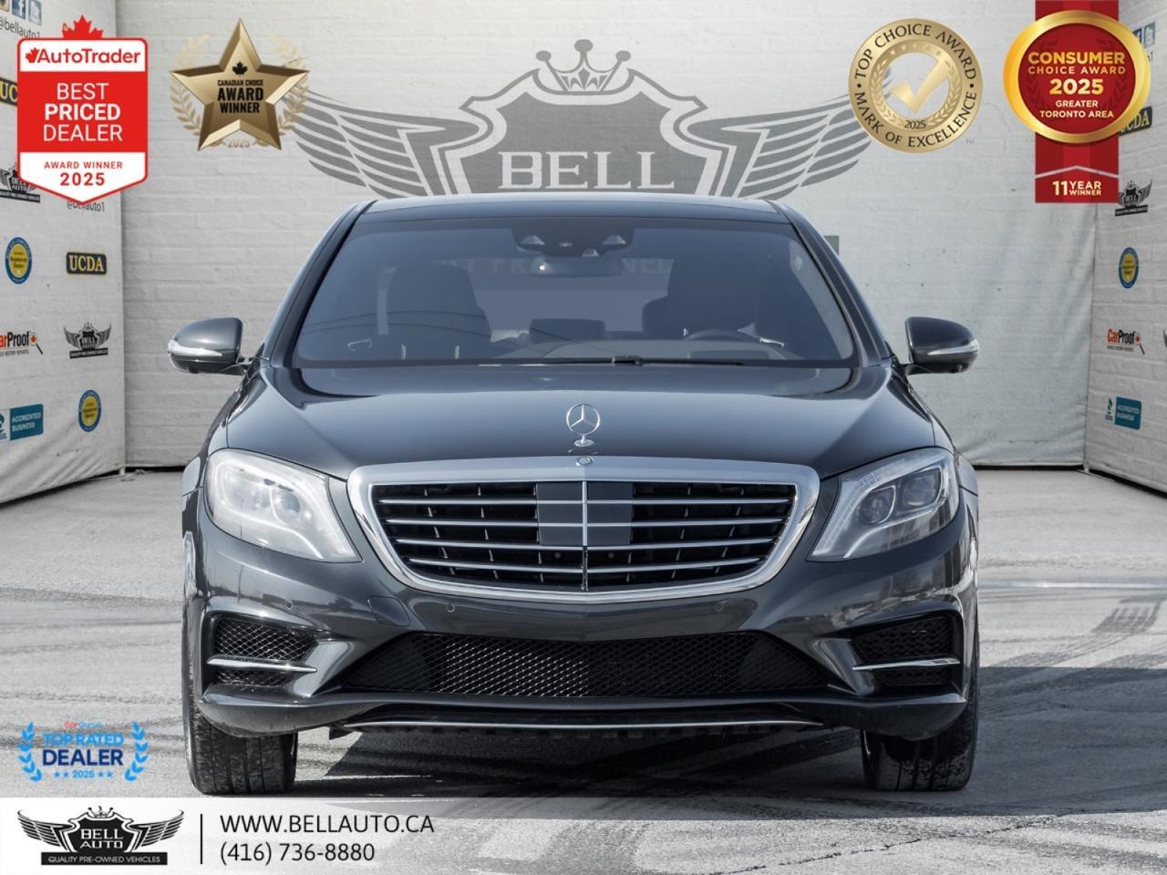 2015 Mercedes-Benz S-Class S550 | AMG PKG | PRM PKG | HUD | BRMSTR | NOACCIDENT Toronto ON