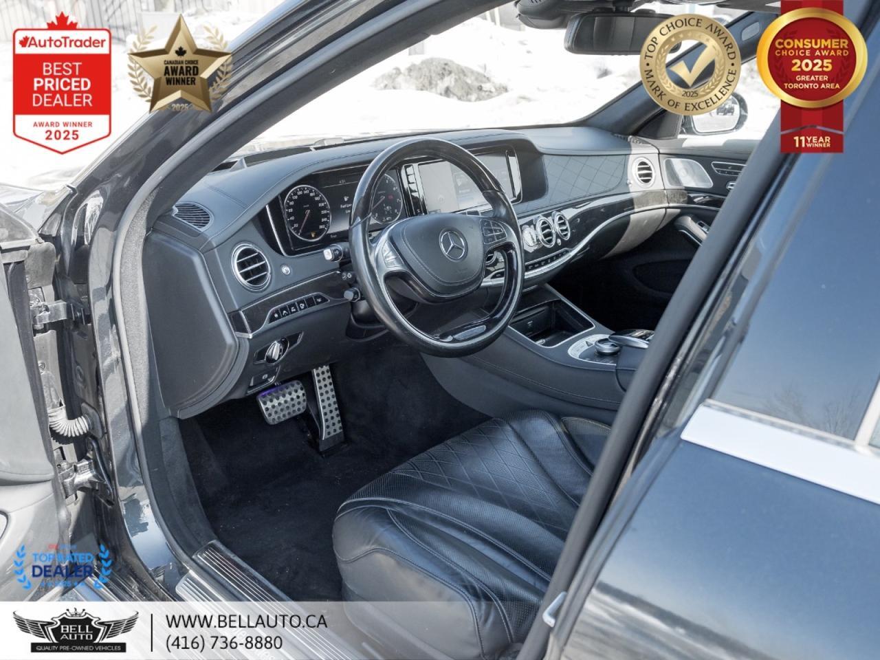 2015 Mercedes-Benz S-Class S550 | AMG PKG | PRM PKG | HUD | BRMSTR | NOACCIDENT Toronto ON