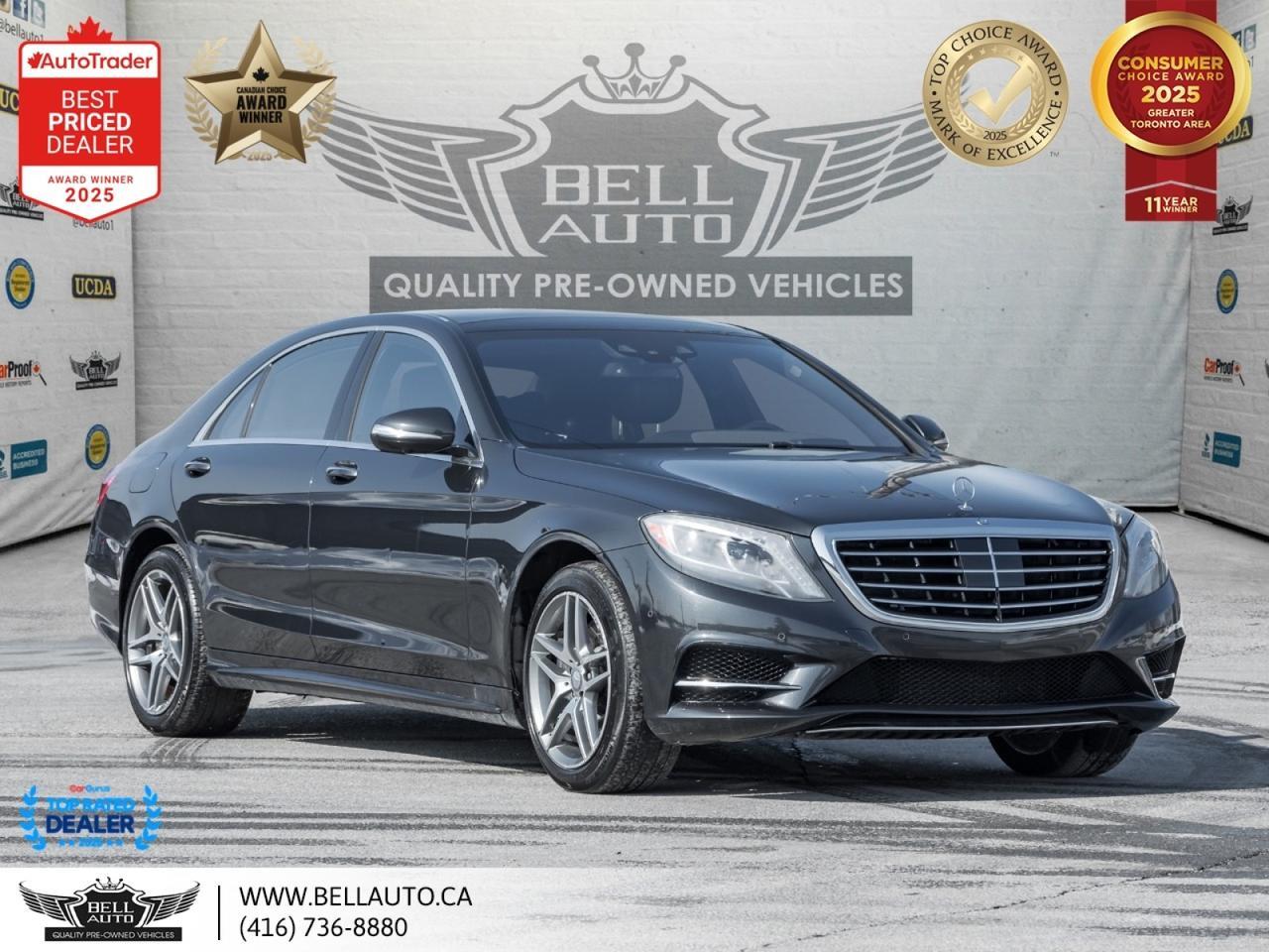 2015 Mercedes-Benz S-Class S550 | AMG PKG | PRM PKG | HUD | BRMSTR | NOACCIDENT