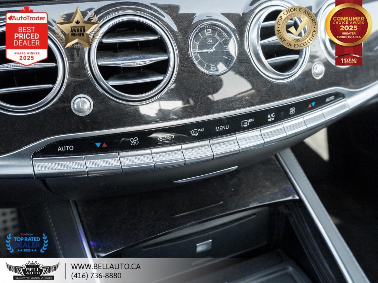 2015 Mercedes-Benz S-Class S550 | AMG PKG | PRM PKG | HUD | BRMSTR | NOACCIDENT Toronto ON