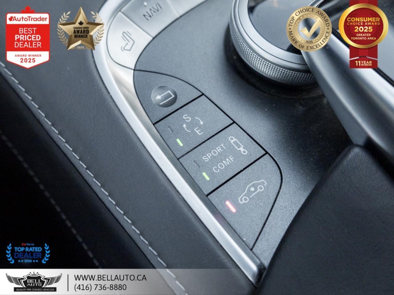 2015 Mercedes-Benz S-Class S550 | AMGPKG | PRMPKG | HUD | BRMSTR | NOACCIDENT Toronto ON