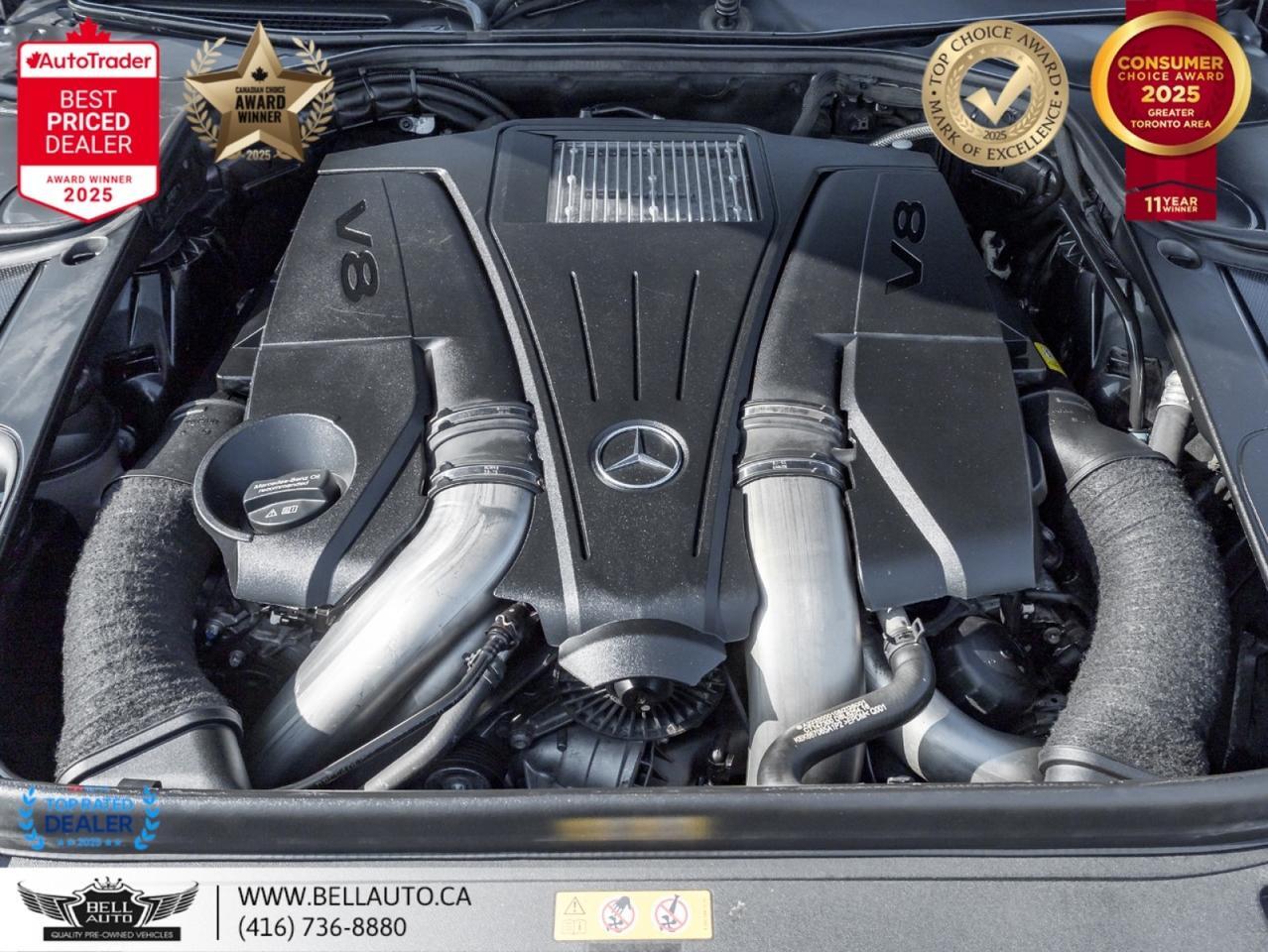 2015 Mercedes-Benz S-Class S550 | AMGPKG | PRMPKG | HUD | BRMSTR | NOACCIDENT Toronto ON