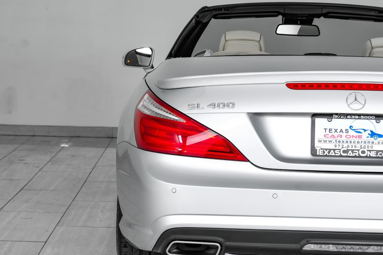 2015 Mercedes-Benz SL 400 BLIND SPOT ASSIT NAVIGATION PANORAMA LEATHER SEATS REAR CAMERA KEYLESS START Carrollton TX