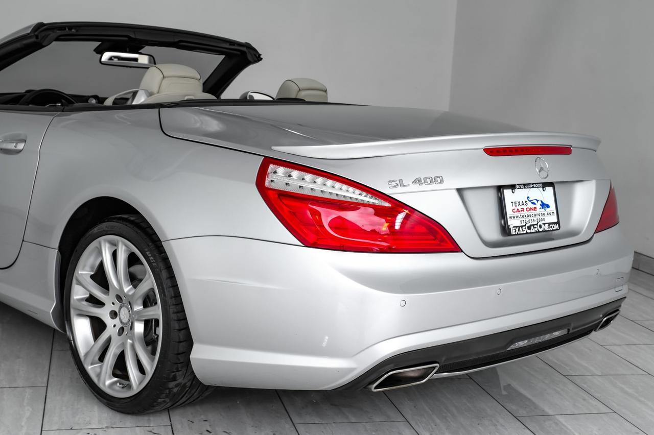 2015 Mercedes-Benz SL 400 BLIND SPOT ASSIT NAVIGATION PANORAMA LEATHER SEATS REAR CAMERA KEYLESS START Carrollton TX