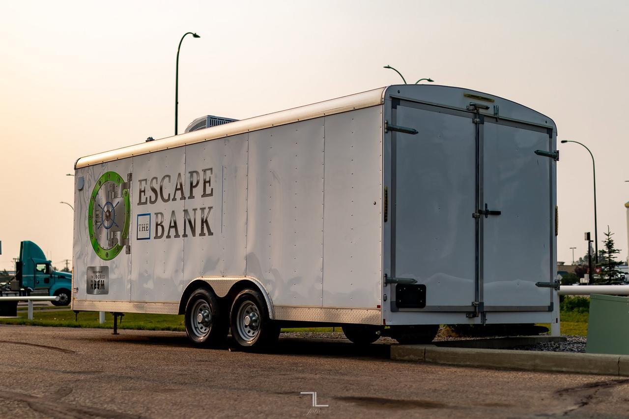 2015 Mirage M8250 T/A 8.5 X 20 FT Utility Trailer Escape Room Red Deer AB