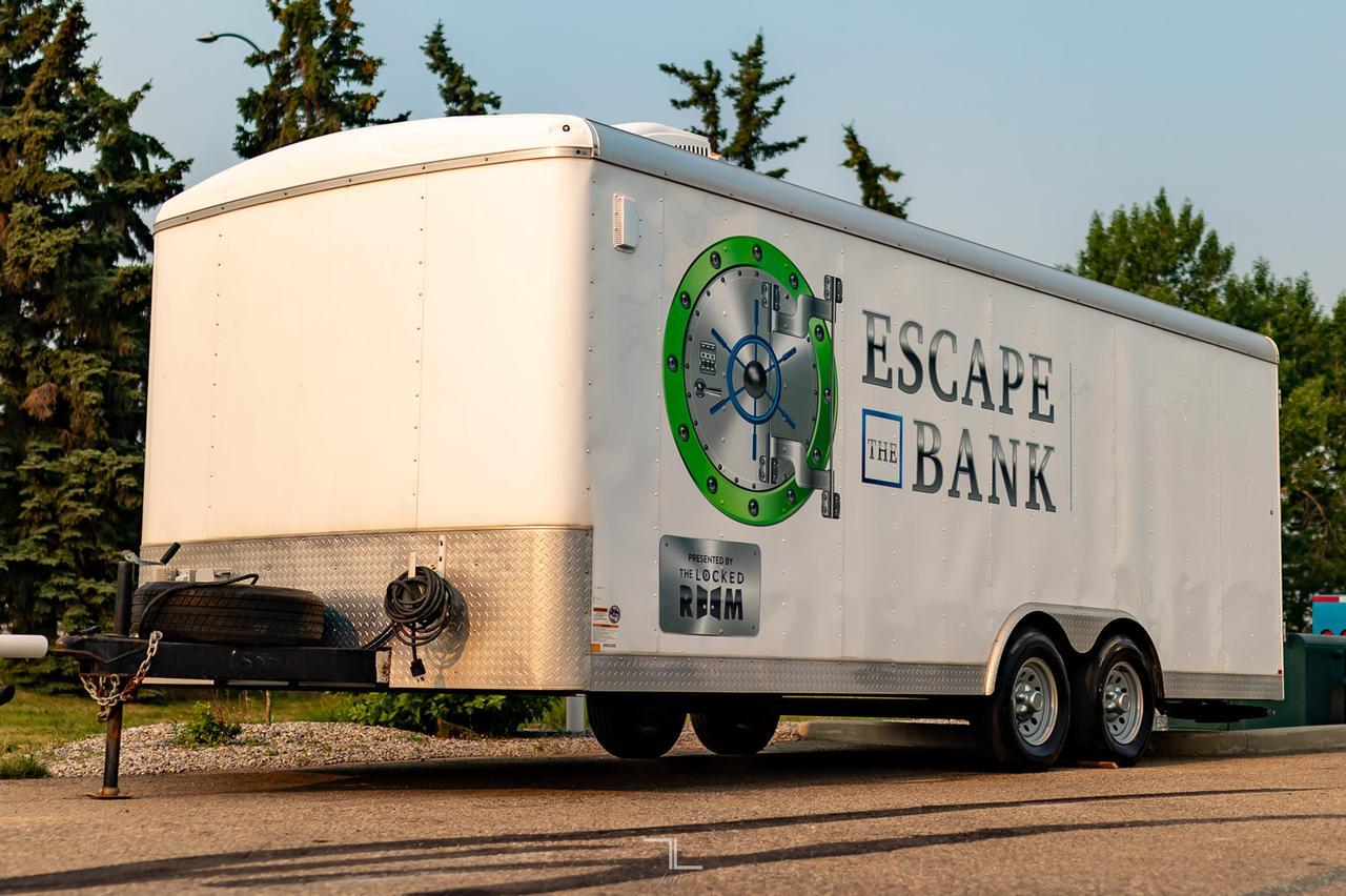 2015 Mirage M8250 T/A 8.5 X 20 FT Utility Trailer Escape Room Red Deer AB