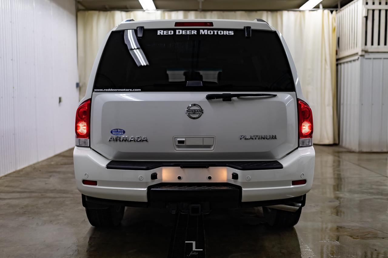 2015 Nissan Armada AW Platinum Leather Roof Nav TV's Red Deer AB