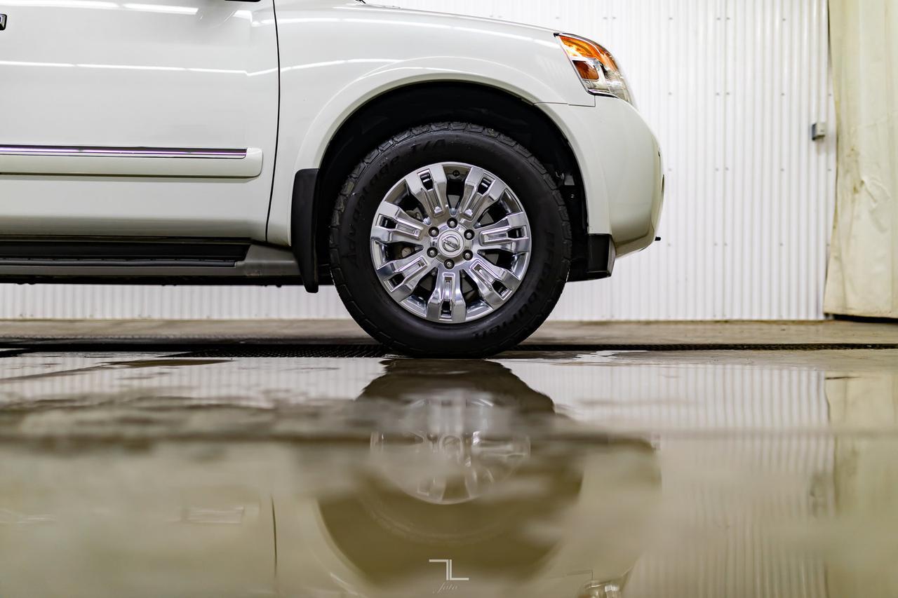 2015 Nissan Armada AW Platinum Leather Roof Nav TV's Red Deer AB