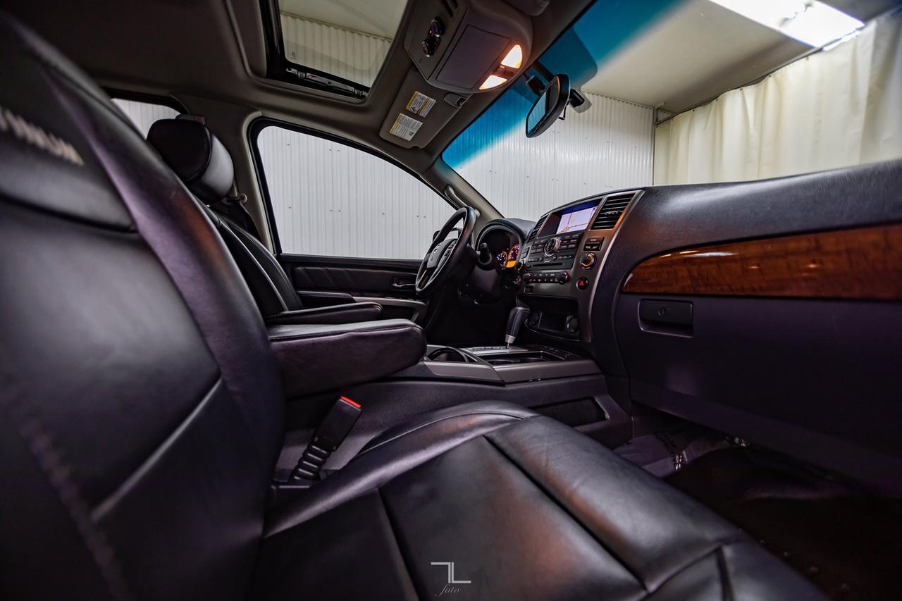 2015 Nissan Armada AW Platinum Leather Roof Nav TV's Red Deer AB