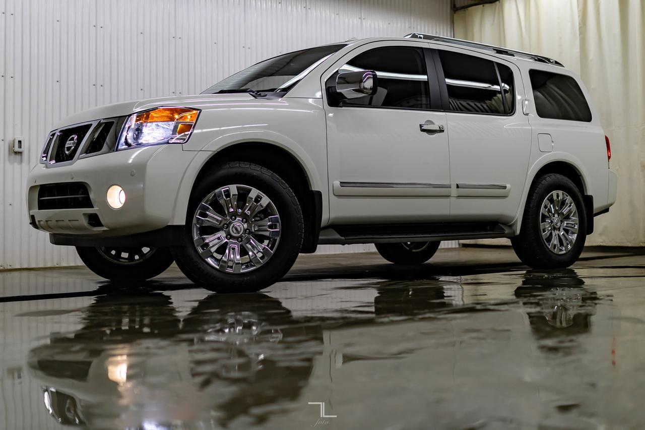 2015 Nissan Armada AW Platinum Leather Roof Nav TV's Red Deer AB