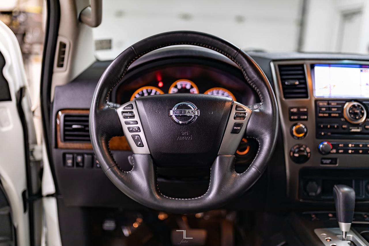 2015 Nissan Armada AW Platinum Leather Roof Nav TV's Red Deer AB