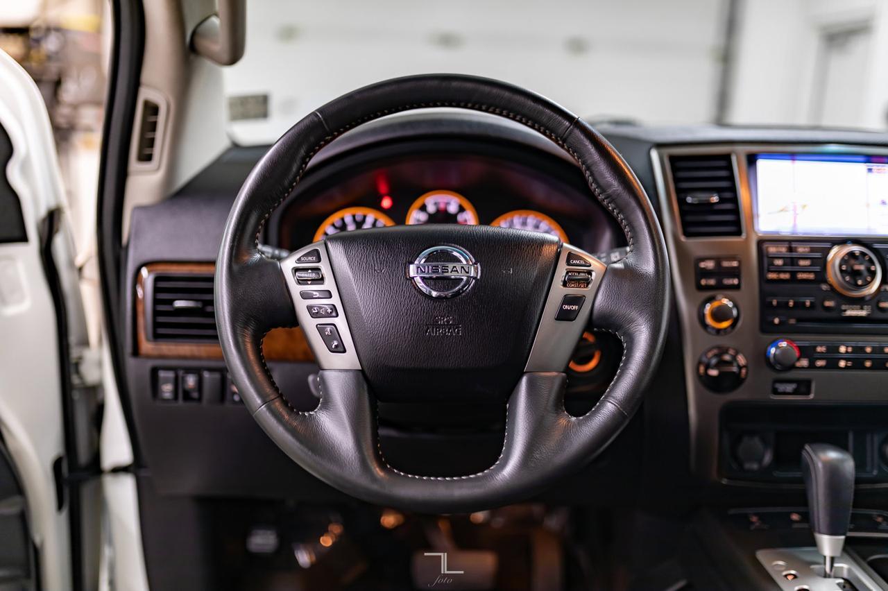 2015 Nissan Armada AW Platinum Leather Roof Nav TV&apos;s Red Deer AB