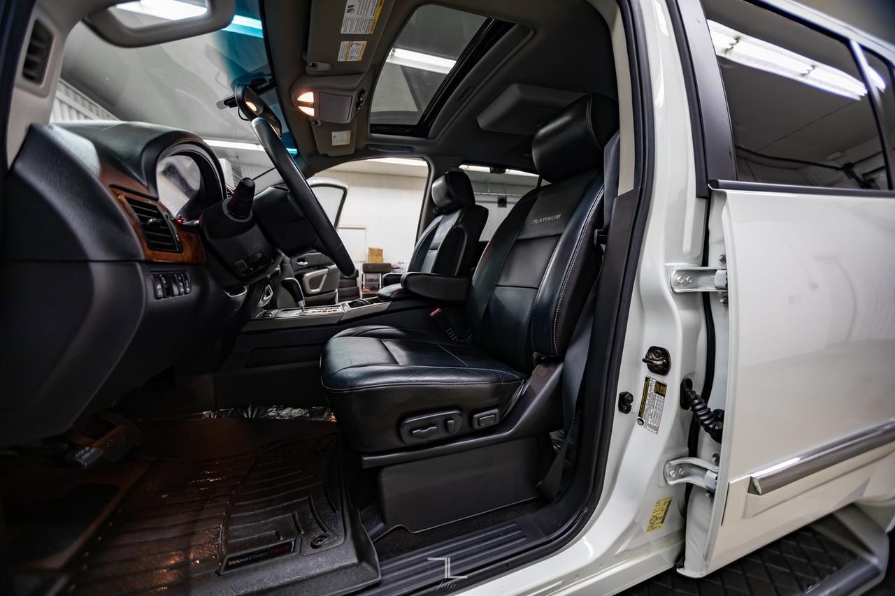 2015 Nissan Armada AW Platinum Leather Roof Nav TV's Red Deer AB