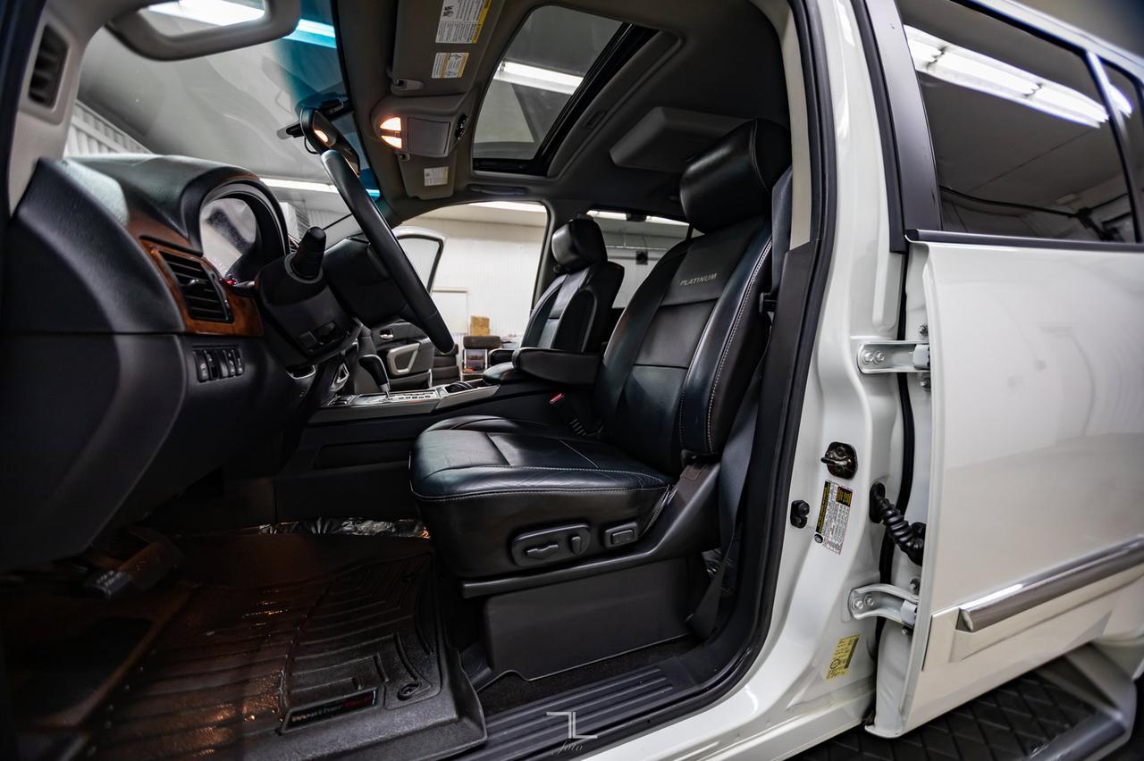 2015 Nissan Armada AW Platinum Leather Roof Nav TV&apos;s Red Deer AB