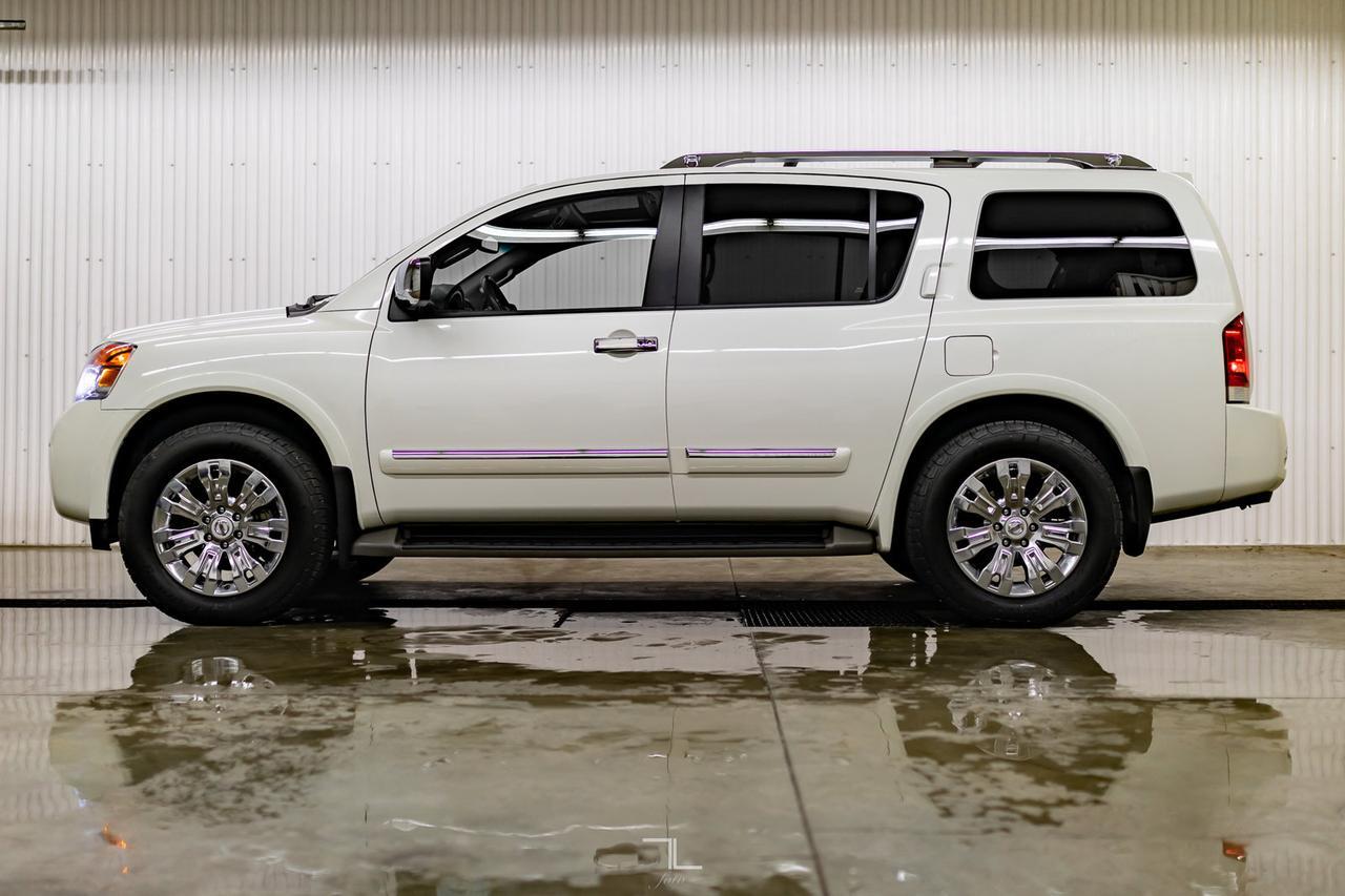 2015 Nissan Armada AW Platinum Leather Roof Nav TV's Red Deer AB