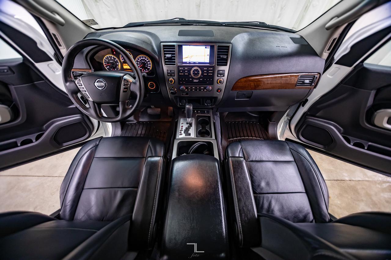 2015 Nissan Armada AW Platinum Leather Roof Nav TV's Red Deer AB