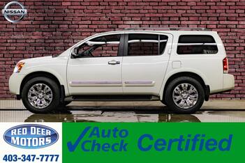 2015_Nissan_Armada_AW Platinum Leather Roof Nav TV's_ Red Deer AB
