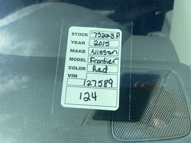 2015 Nissan Frontier S Jacksonville FL