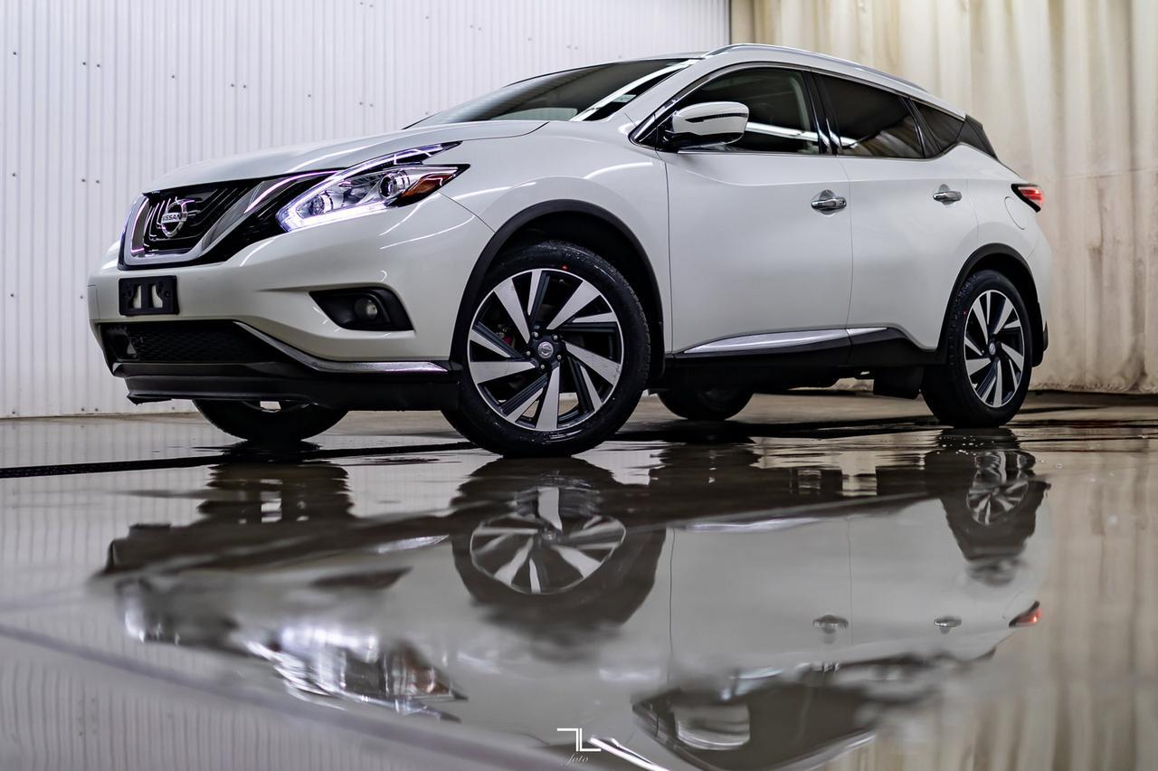 2015 Nissan Murano AWD Platinum Leather Roof Nav BCam Red Deer AB