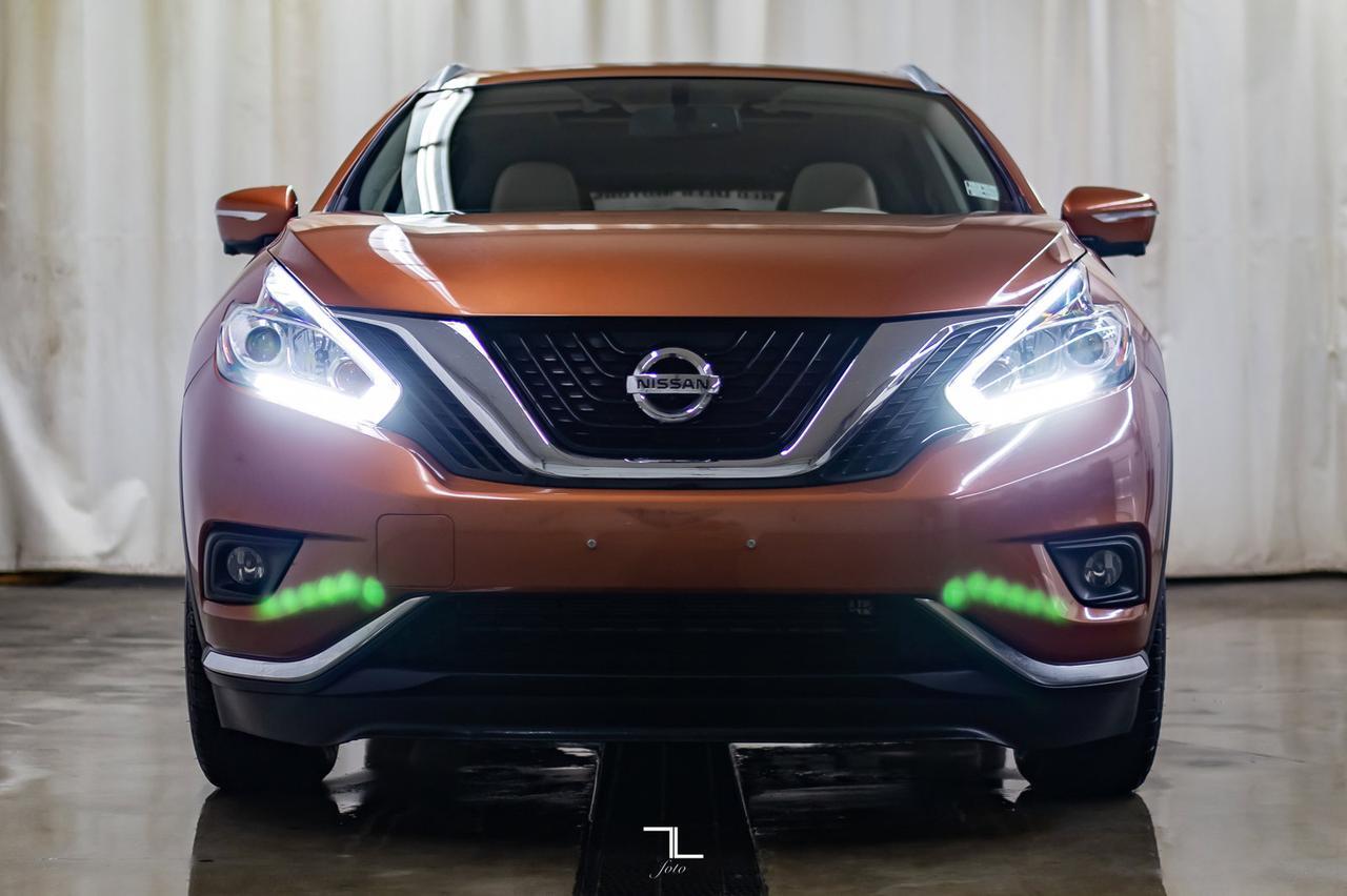 2015 Nissan Murano AWD SL Leather Roof Nav BCam Red Deer AB