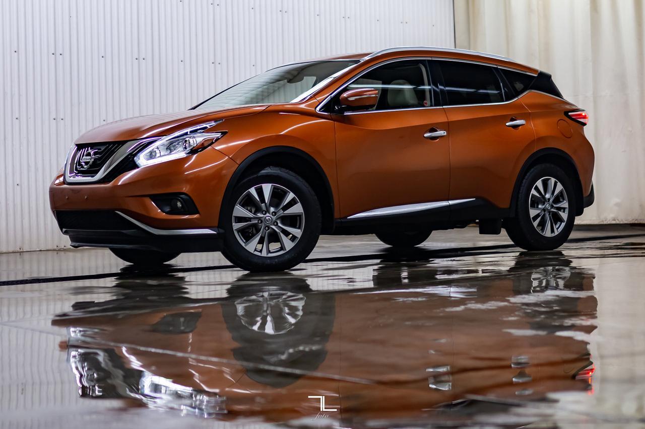 2015 Nissan Murano AWD SL Leather Roof Nav BCam Red Deer AB