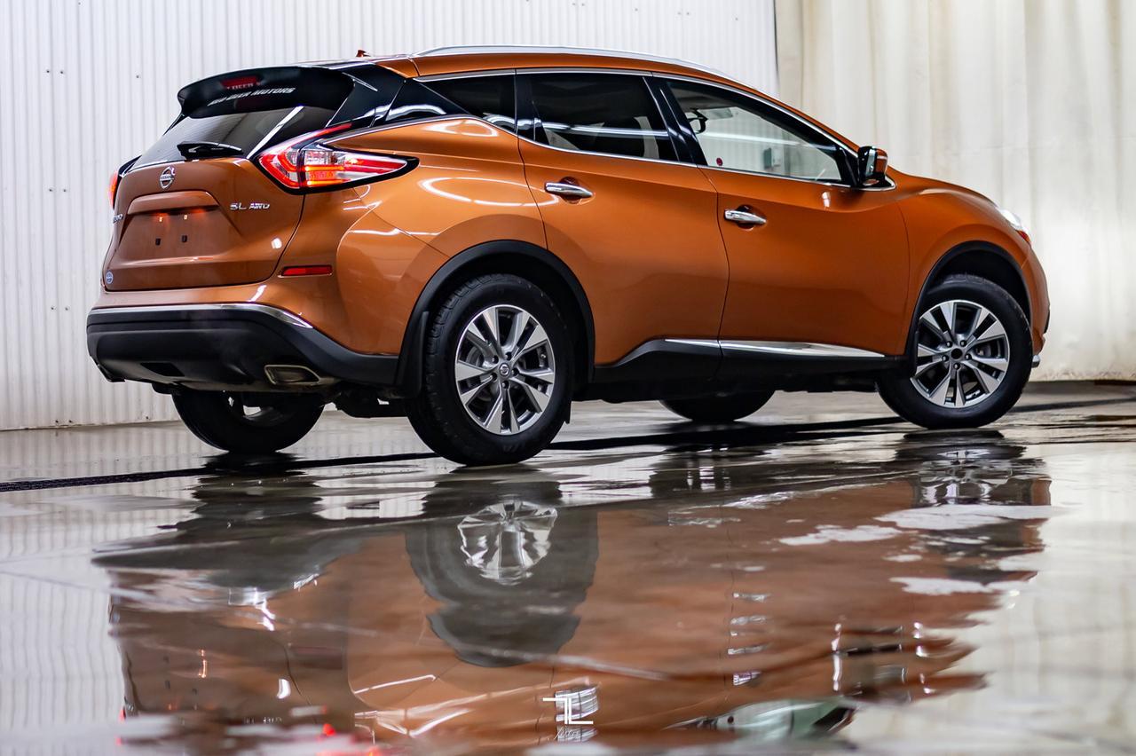 2015 Nissan Murano AWD SL Leather Roof Nav BCam Red Deer AB
