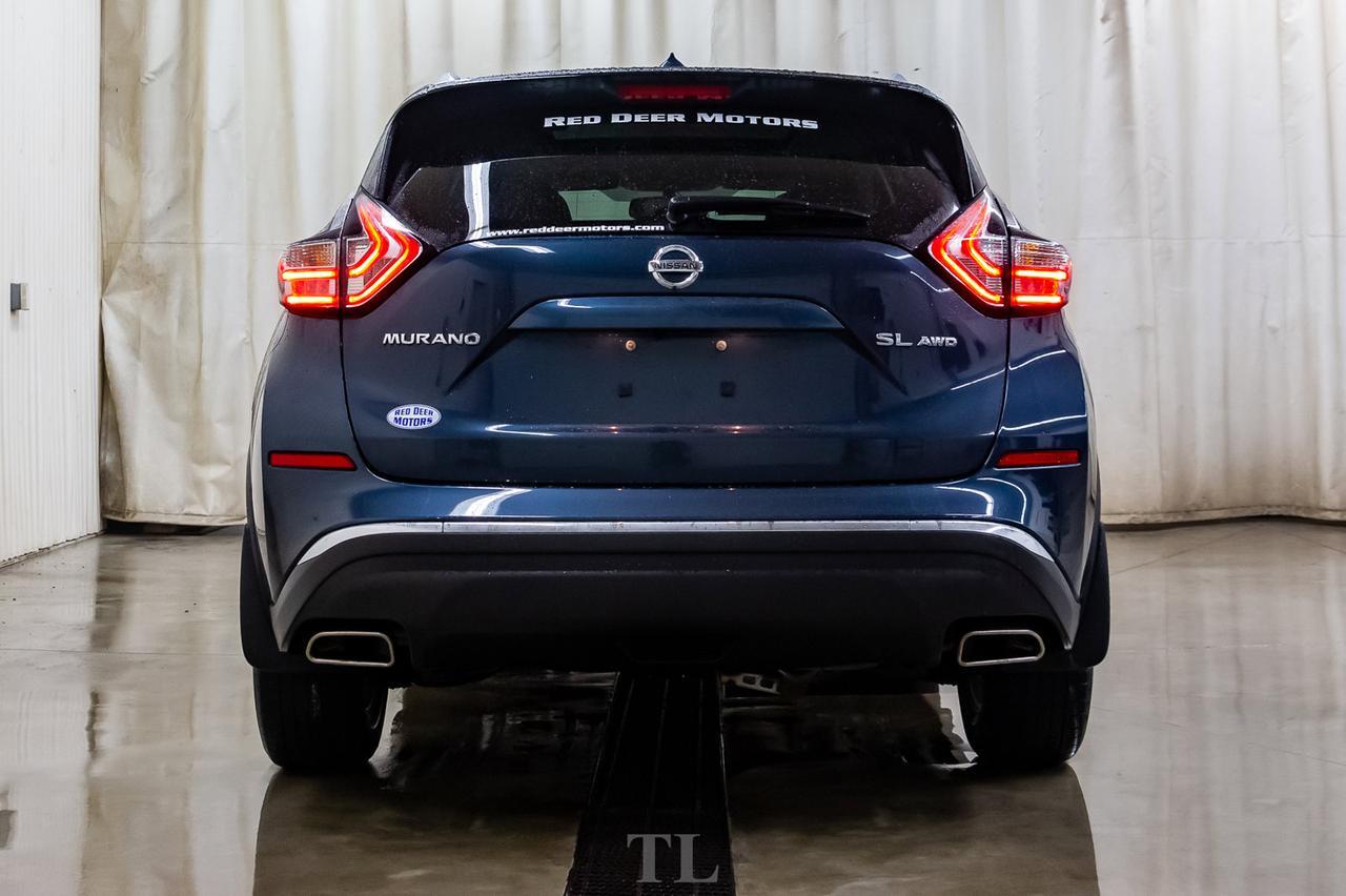 2015 Nissan Murano AWD SL Leather Roof Nav BCam Red Deer AB