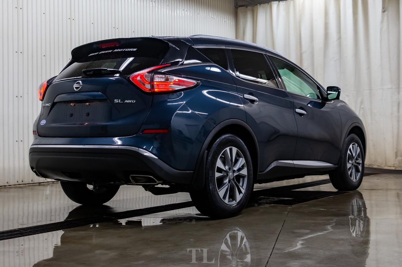 2015 Nissan Murano AWD SL Leather Roof Nav BCam Red Deer AB