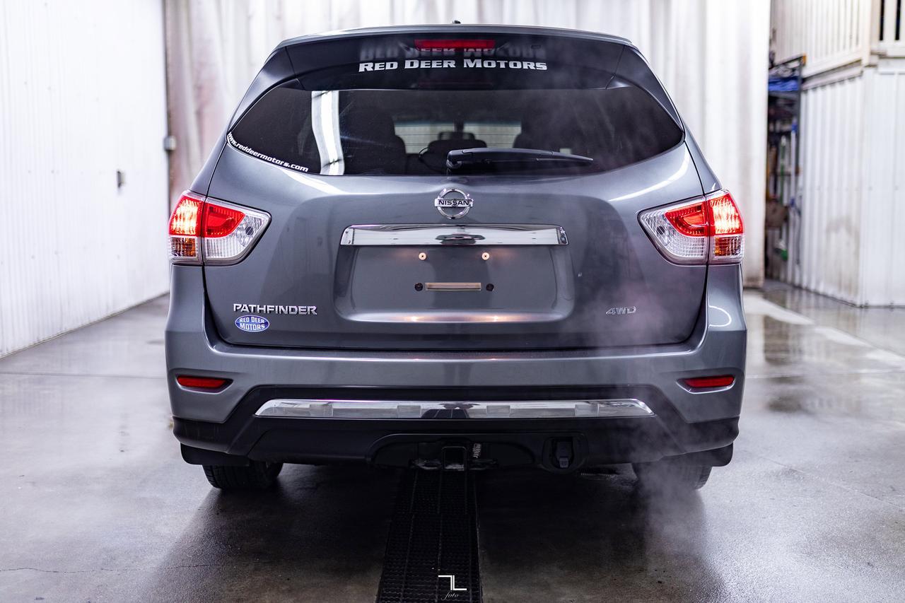 2015 Nissan Pathfinder AWD S 7 Passenger Red Deer AB