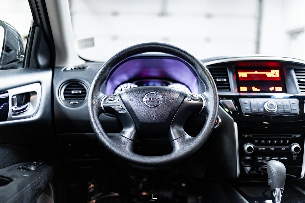 2015 Nissan Pathfinder AWD S 7 Passenger Red Deer AB