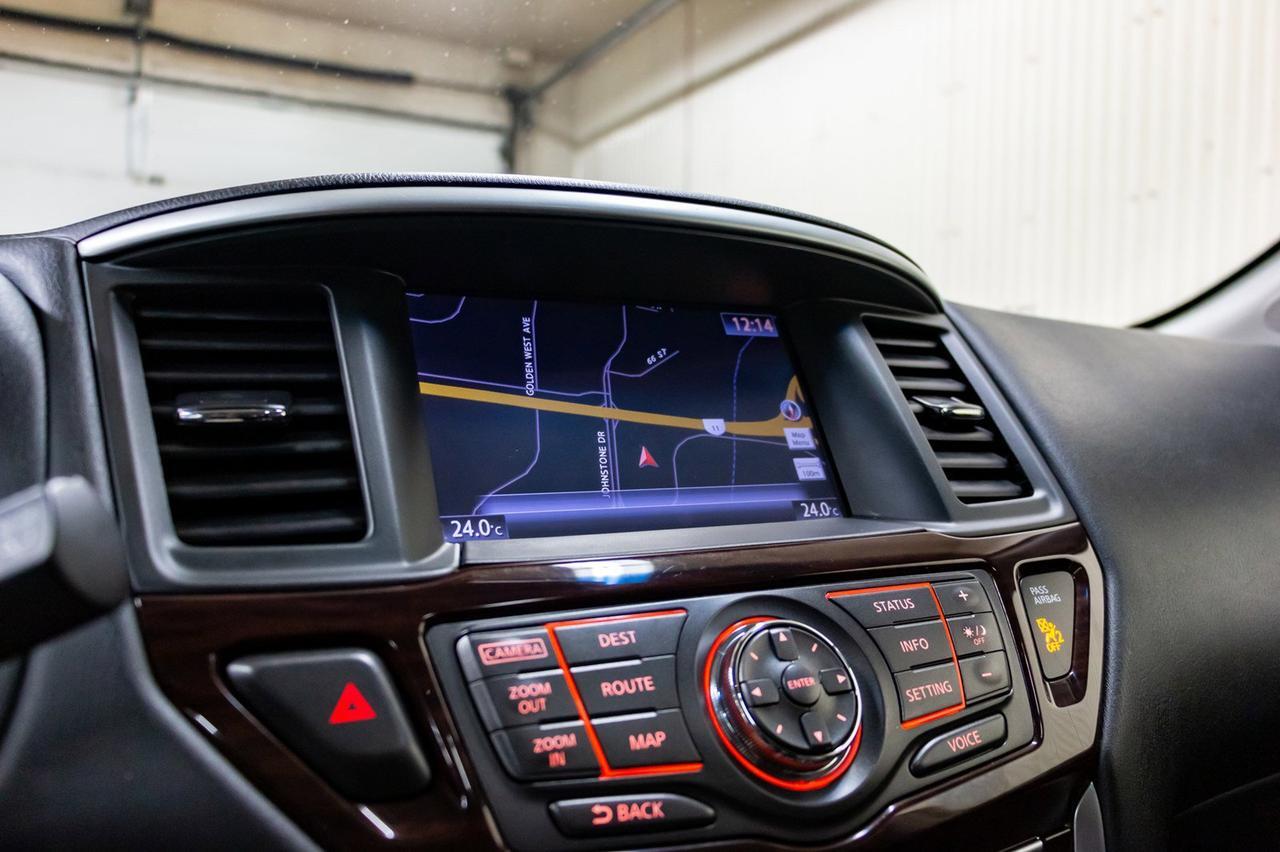 2015 Nissan Pathfinder AWD SL Leather Roof Nav Red Deer AB