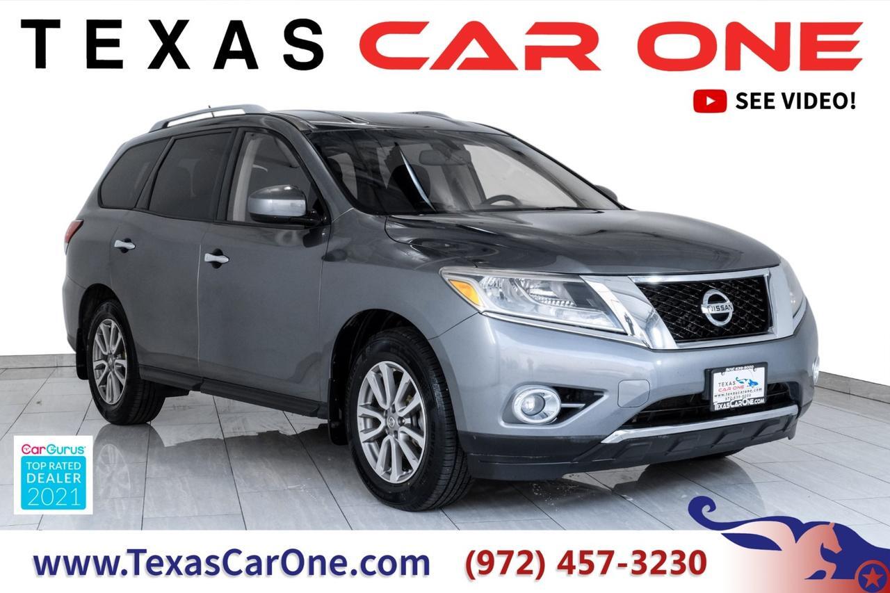 2015 Nissan Pathfinder SV THIRD SEAT REAR CAMERA KEYLESS START BLUETOOTH POWER DRIVER SEAT