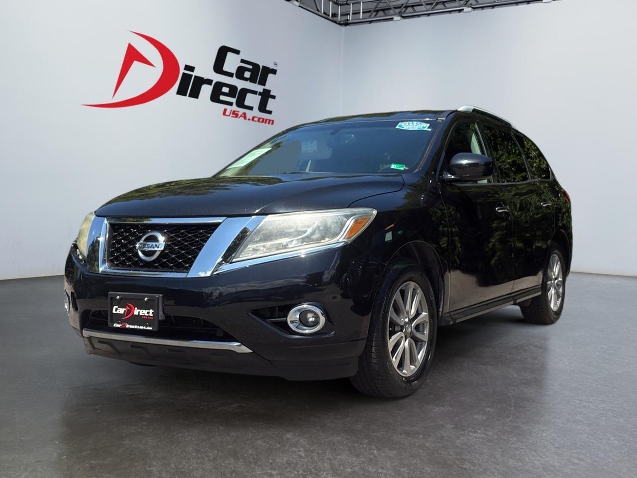 2015 Nissan Pathfinder SV, TOW PACKAGE, BLUETOOTH, 3RD ROW SEATING, ROOF RAILS, BACKUP CAMERA WITH PARKING SENSORS, KEYLESS START, STEERING WHEEL CONTROLS, FIND YOUR PATH ON THE ROAD! Virginia Beach VA