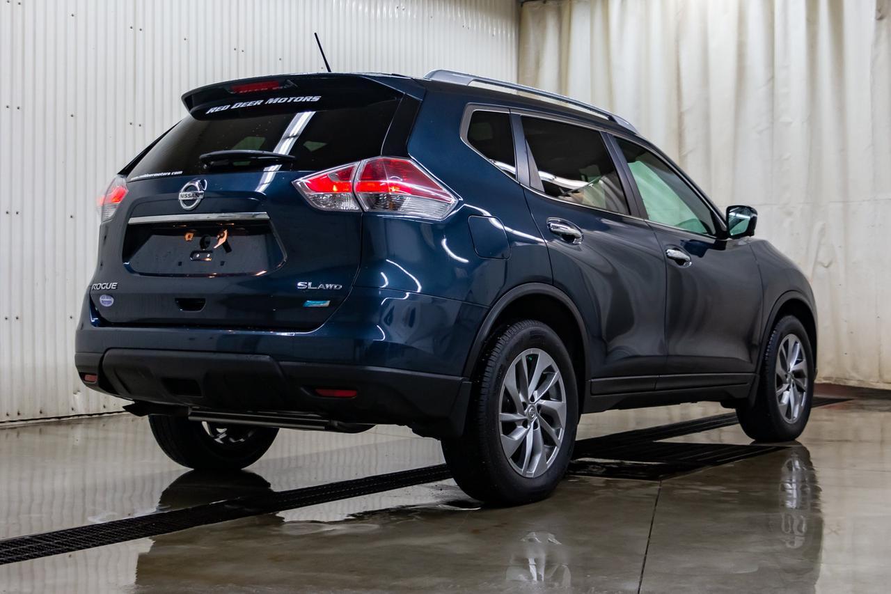 2015 Nissan Rogue AWD SL Leather Roof Nav Red Deer AB