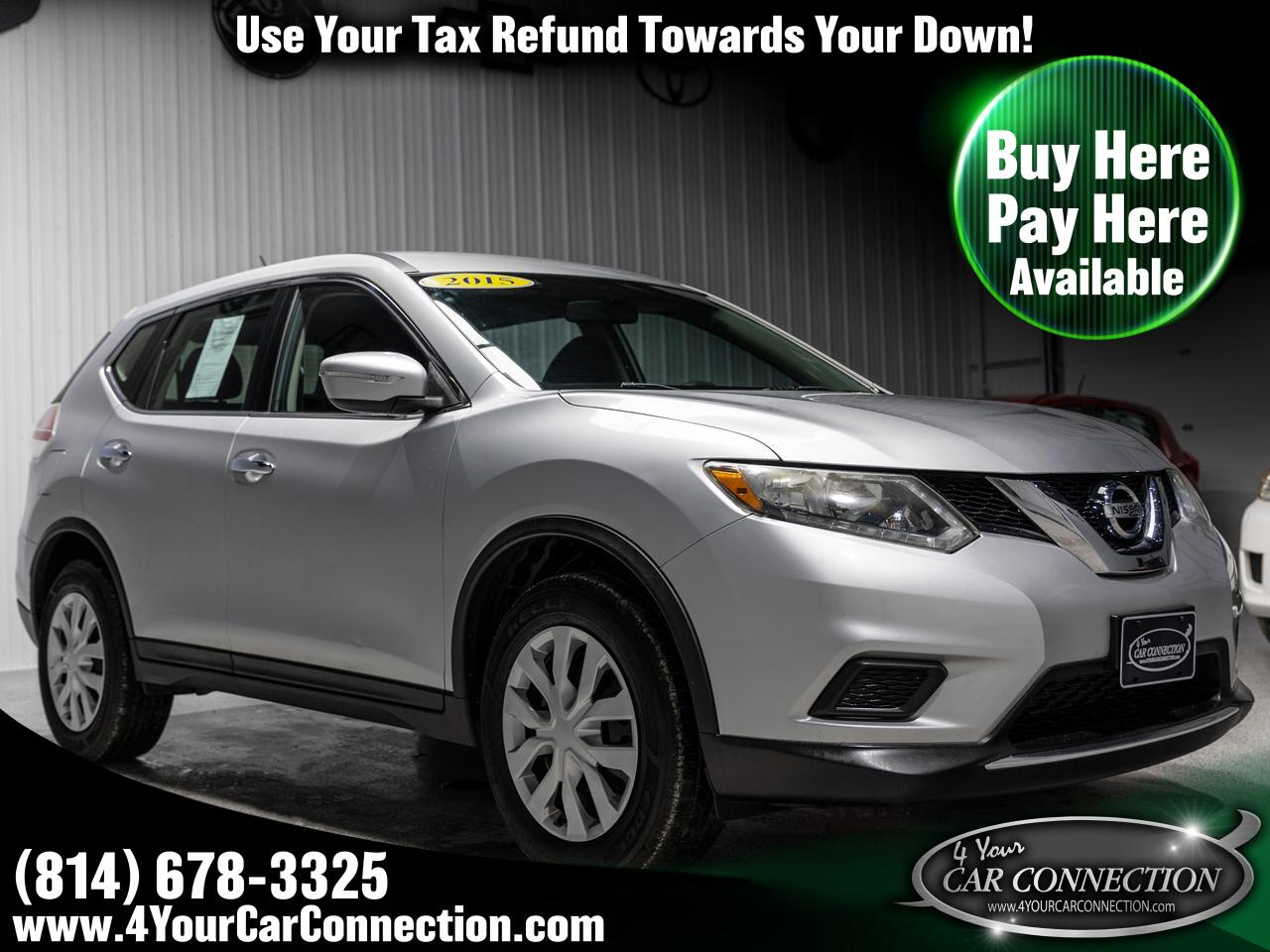 2015 Nissan Rogue S AWD