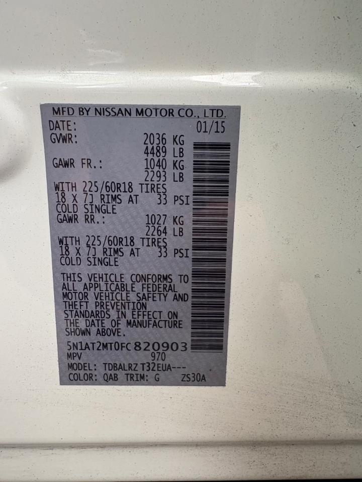 2015 Nissan Rogue SV 2WD Austin TX