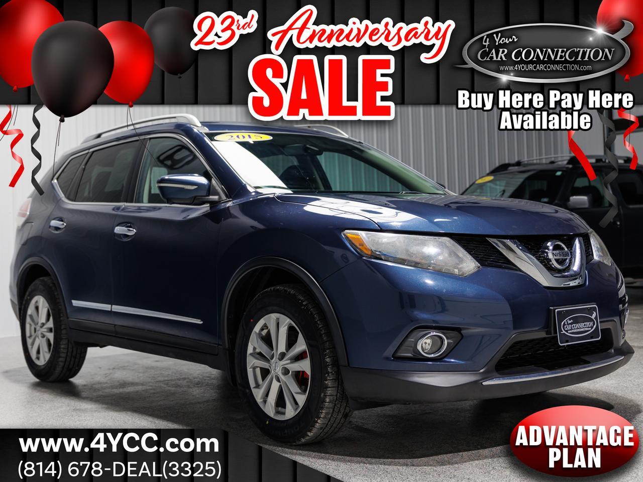 2015 Nissan Rogue SV AWD NAV Cranberry PA