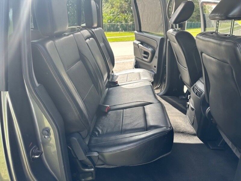 2015 Nissan TITAN SL 4X4 LEATHER SUNROOF NAVIGATION EXHAUST CREW CAB BRAND NEW TIRES SERVICED FREE SHIPPING IN FLORIDA LOW MILES TRUCK Sarasota FL