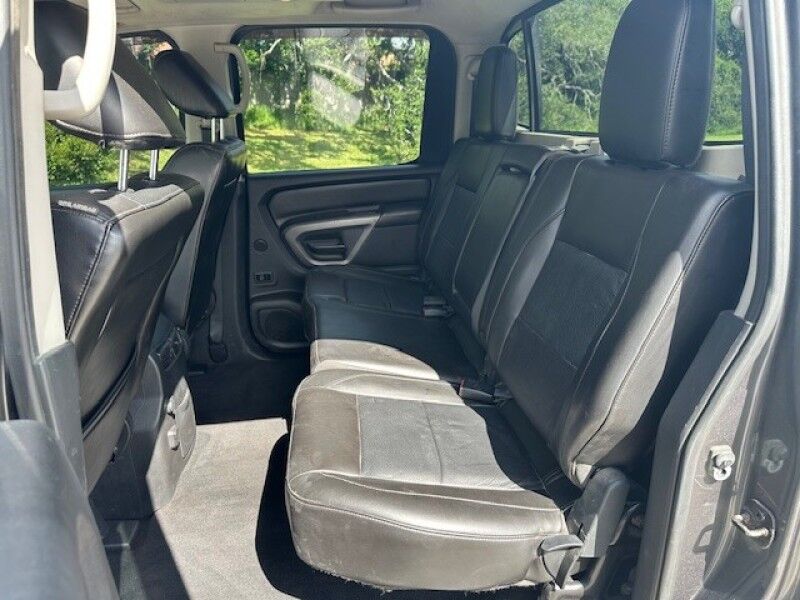 2015 Nissan TITAN SL 4X4 LEATHER SUNROOF NAVIGATION EXHAUST CREW CAB BRAND NEW TIRES SERVICED FREE SHIPPING IN FLORIDA LOW MILES TRUCK Sarasota FL