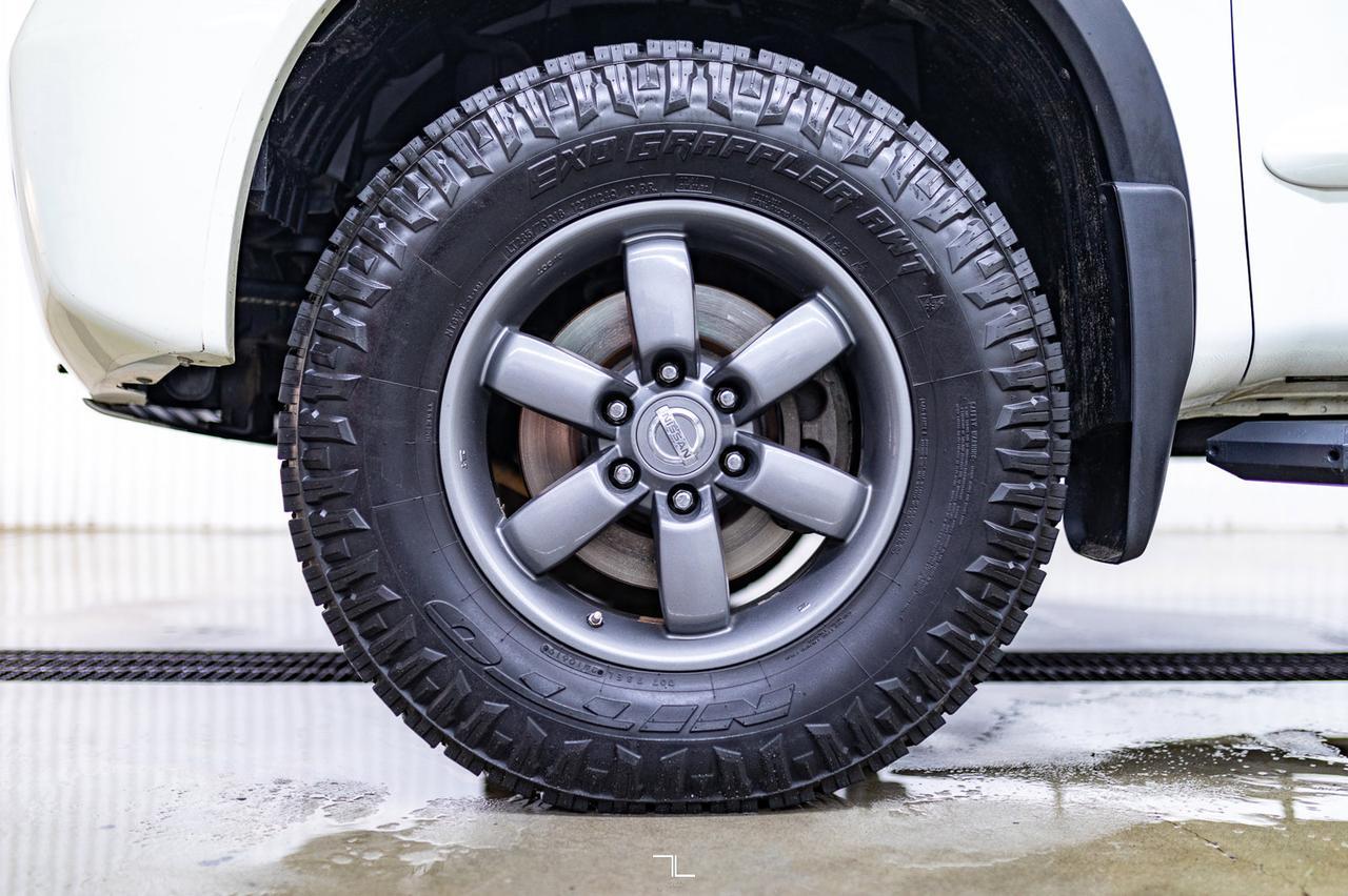 2015 Nissan Titan 4x4 Crew Cab Pro-4X Leather Roof Nav BCam Red Deer AB