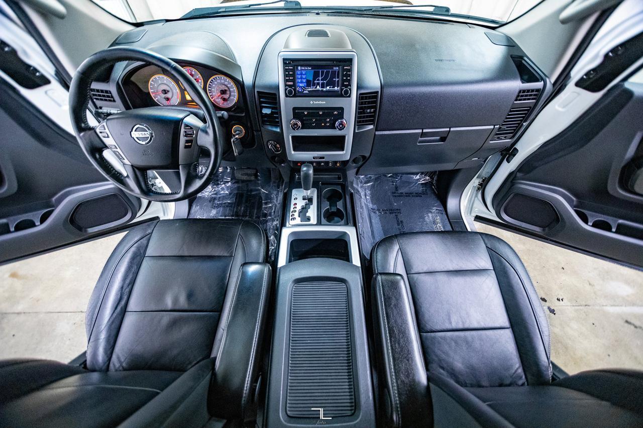 2015 Nissan Titan 4x4 Crew Cab Pro-4X Leather Roof Nav BCam Red Deer AB