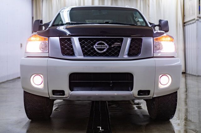 2015 Nissan Titan 4x4 Crew Cab Pro-4X Leather Roof Nav BCam Red Deer AB
