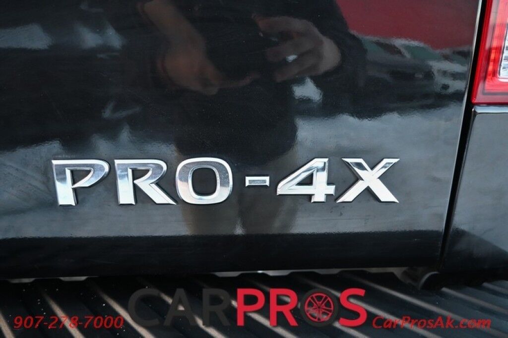 2015 Nissan Titan PRO-4X - 4X4 - 5.6L V8 - Crew Cab - Navigation - Bluetooth - Block Heater - Fog Lights - Keyless Entry - Backup Camera - Rear Backup Sensors - Bedliner - Tow Package Anchorage AK