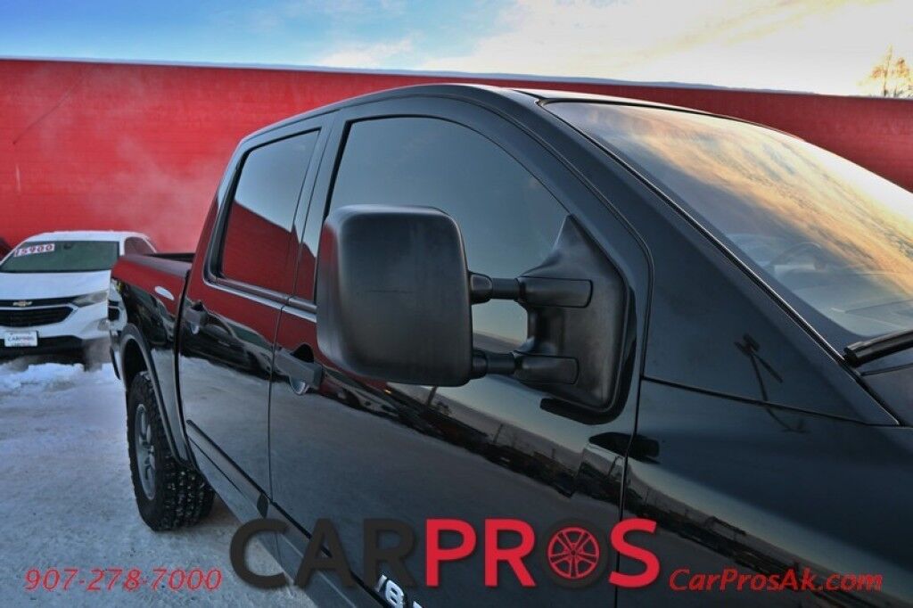 2015 Nissan Titan PRO-4X - 4X4 - 5.6L V8 - Crew Cab - Navigation - Bluetooth - Block Heater - Fog Lights - Keyless Entry - Backup Camera - Rear Backup Sensors - Bedliner - Tow Package Anchorage AK