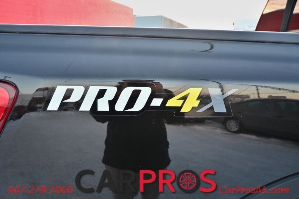 2015 Nissan Titan PRO-4X - 4X4 - 5.6L V8 - Crew Cab - Navigation - Bluetooth - Block Heater - Fog Lights - Keyless Entry - Backup Camera - Rear Backup Sensors - Bedliner - Tow Package Anchorage AK