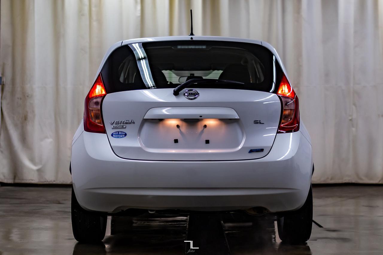 2015 Nissan Versa Note SL Nav BCam Manual Red Deer AB