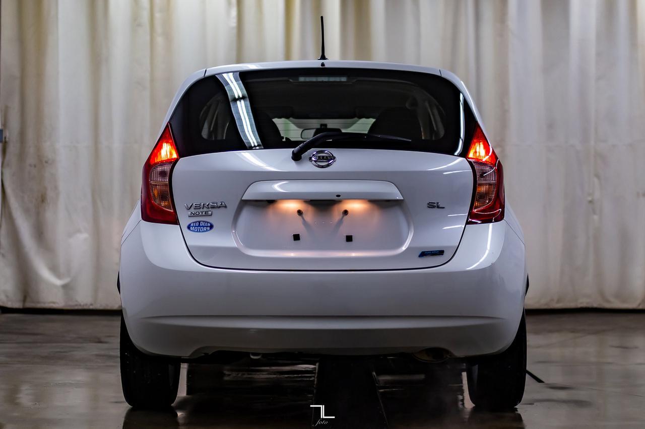 2015 Nissan Versa Note SL Nav BCam Manual Red Deer AB