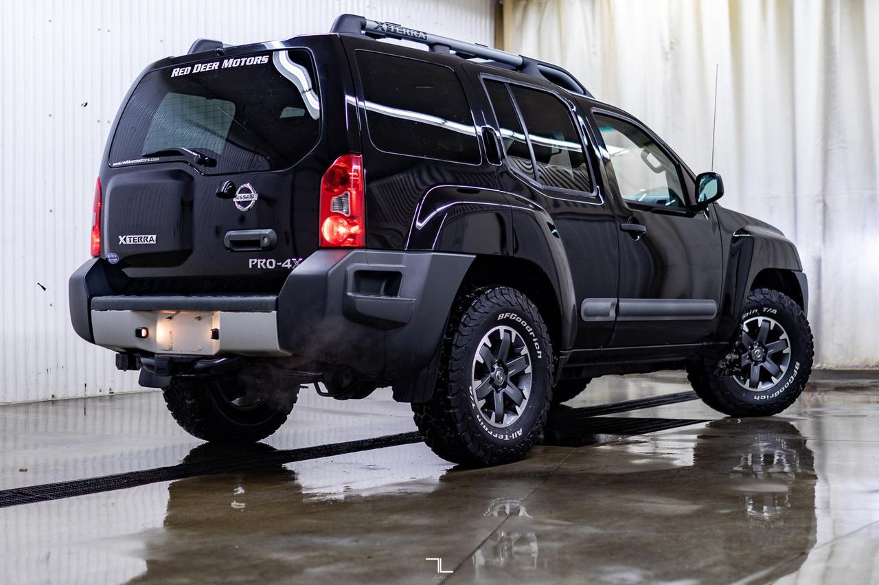 2015 Nissan Xterra 4x4 Pro-4X Leather Nav BCam Red Deer AB