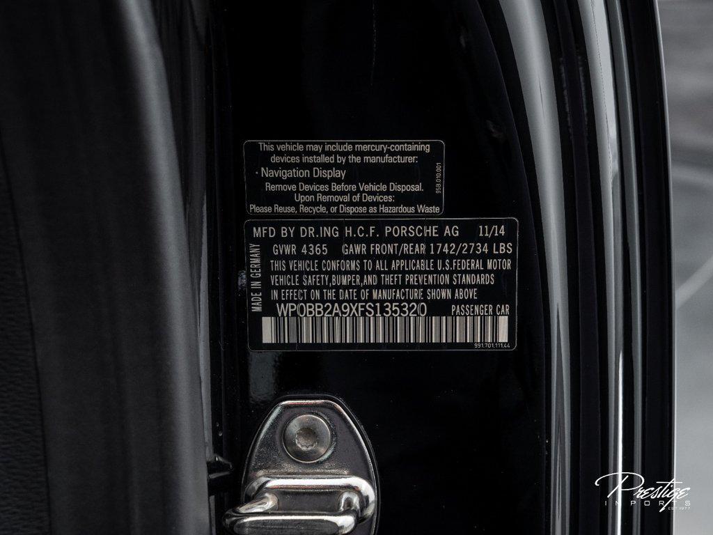 2015 Porsche 911 2dr Targa 4S North Miami Beach FL
